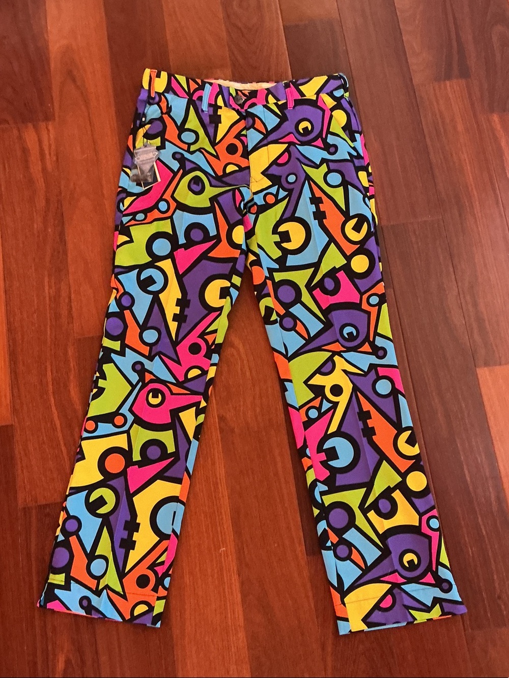Loudmouth Men's Multicolor Geometric Print Pants